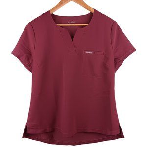 JAANU Andra Slim Scrub Top SZ L